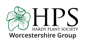 Main logo of the Hardy Plant Society Worcestershire Group
